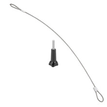 Ceangal Slándála do GoPro OSMO, Slándáil Bhreise Solúbtha Láidir Marthanach le Scriú 1/4 orlach, Lanyard do Cheamaraí Gníomhaíochta atá