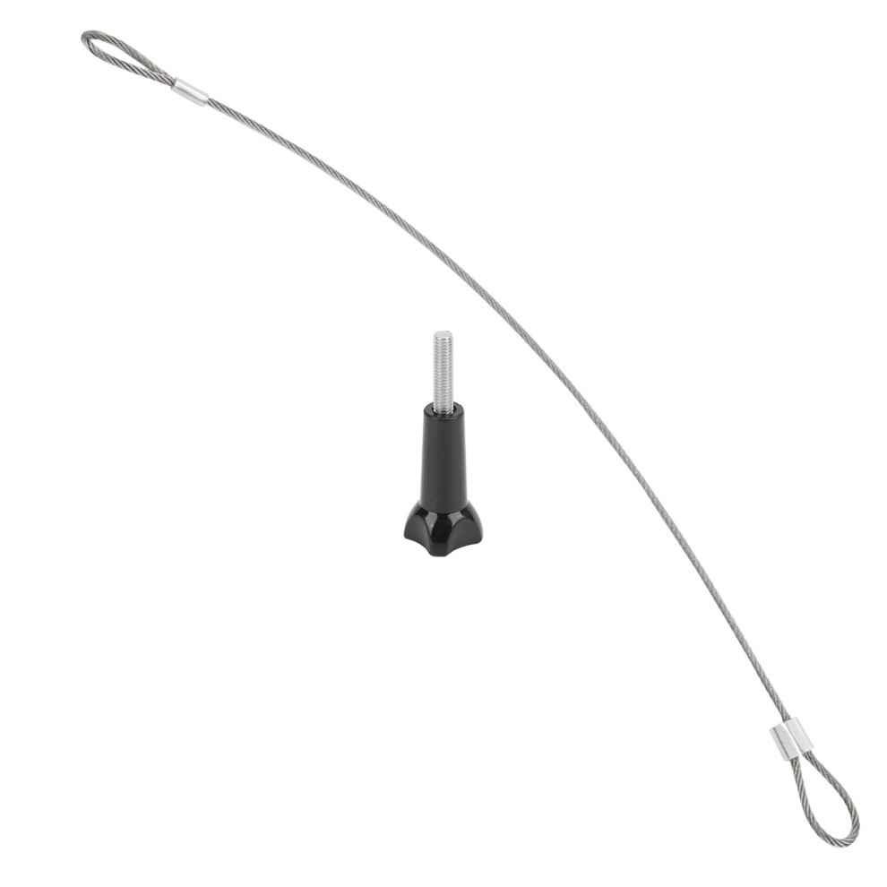Security Tether For Gopro Osmo, Additional Security Flexible Strong Durable With1/4In Screw, Lanyard For Action Cameras Compatible With Gopro Hero, 9557311649424
