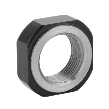 Non-shedding Metal Collet Nuts for CNC Milling Chuck Holder, Lathe ER20High Precision Collet Nut with Oxidative Blackening and Brass Pad, Precision