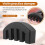 Rubber 4/4 Violin practice mute Black 2