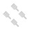 4Pcs Plastic Seed Counting Tray White for Precise Garden Seed Sowing 7