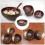Coconut Shell Fruit Bowl with Smooth Surface for Home 5