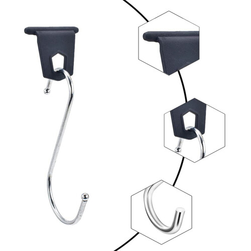 Conjunto de ganchos para toldo funcionais e compactos para trailers, motorhomes e barcos. Cabide multifuncional, resistente, fácil de usar, com 2