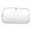 Windscreen Shade Car Windshield Accessories Silver Bump-resistant Fabric Drivers 1Set 5