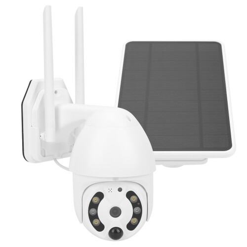 Εξωτερική κάμερα ασφαλείας WiFi με κλίση, ηλιακή ενέργεια, επαναφορτιζόμενη 2