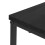 C-formet sidebord - plassbesparende, industrielt design 7