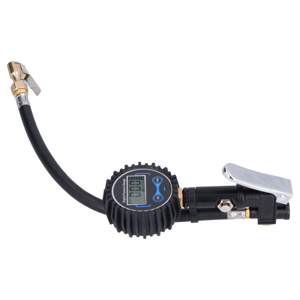 Digital Tire Inflator Gauge 200Psi Lcd Led For Cars Motorcycles 7891391826453