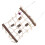 LED Solar Garden Light Waterproof 3 Modes 2 Pack Energy Saving Warm White 1