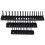 Socket Holder Organizer For Tool Storage System Meant To Maximize Space And Efficiency Featuring Clear Size Indicators And Robust ABS Build Eliminate 3