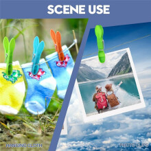 Pack of 50 Clothes Pegs,Clothes Pegs Without Imprint,Clothes Pegs Plastic Strong Grip Clothes Pegs for Clothesline,Towel