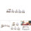 Ceramic Knife 15cm Fine Edge Kitchen Tool for Fruit & Vegetables Durable 5