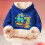 Moletom infantil com capuz, estampa colorida, leve e macio, em fleece. 2