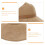 Καπέλο UV Bucket Khaki1Piece για γυναίκες καλοκαιρινή διασκέδαση 6