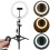 Professional Looking Results Ring Light USB Powered LED Fill Light with Adjustable Brightness Levels Compact Ring Shaped Design Shadowless Lighting 5