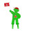 Figurine d'avertissement pour enfants avec drapeau rouge 3