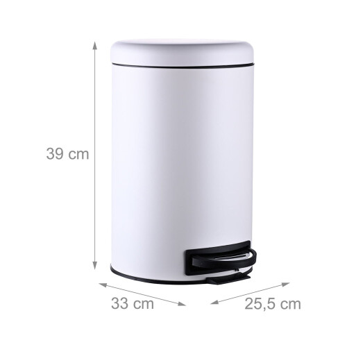 12-Liter-Treteimer mit Inneneimer - Deckel mit Soft-Close-Funktion 2