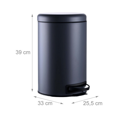 12-Liter-Treteimer mit Inneneimer - Soft-Close, berührungslos 2