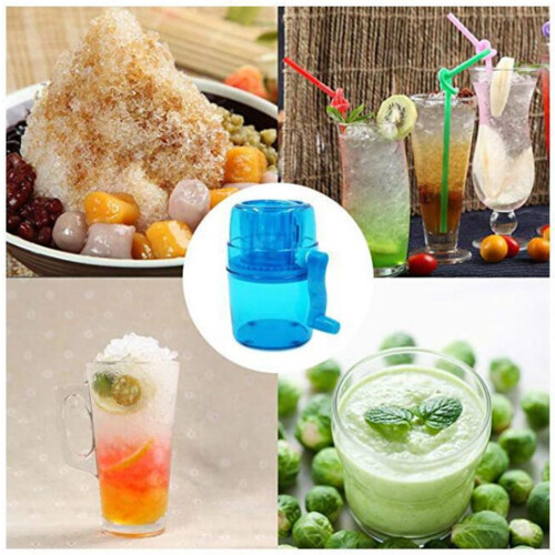 Household Mini Easy Ice Shavers Crusher Handheld Snow Manual Crushing Ice Machine Fried Ice Machine Kitchen Tool 2