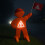 Figurine d'avertissement pour enfants avec drapeau rouge 4