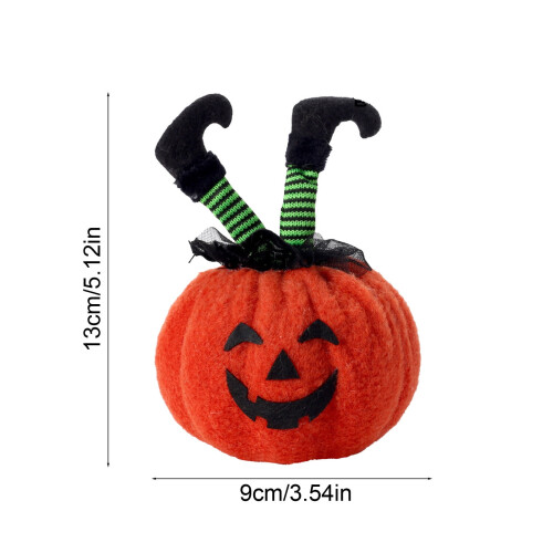 Halloween boszorkánylábak plüss dekoráció 1 pár 2