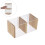 Clear Stapelbare Dvd Opslagrek En Hout Multifunctioneel 7