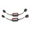 Plug And Play LED Headlight Conversion Kits Decoder CAN-BUS Anti Flicker Resistor EMC Warning Error Free Vehicle Anti Flicker Relay System With 6