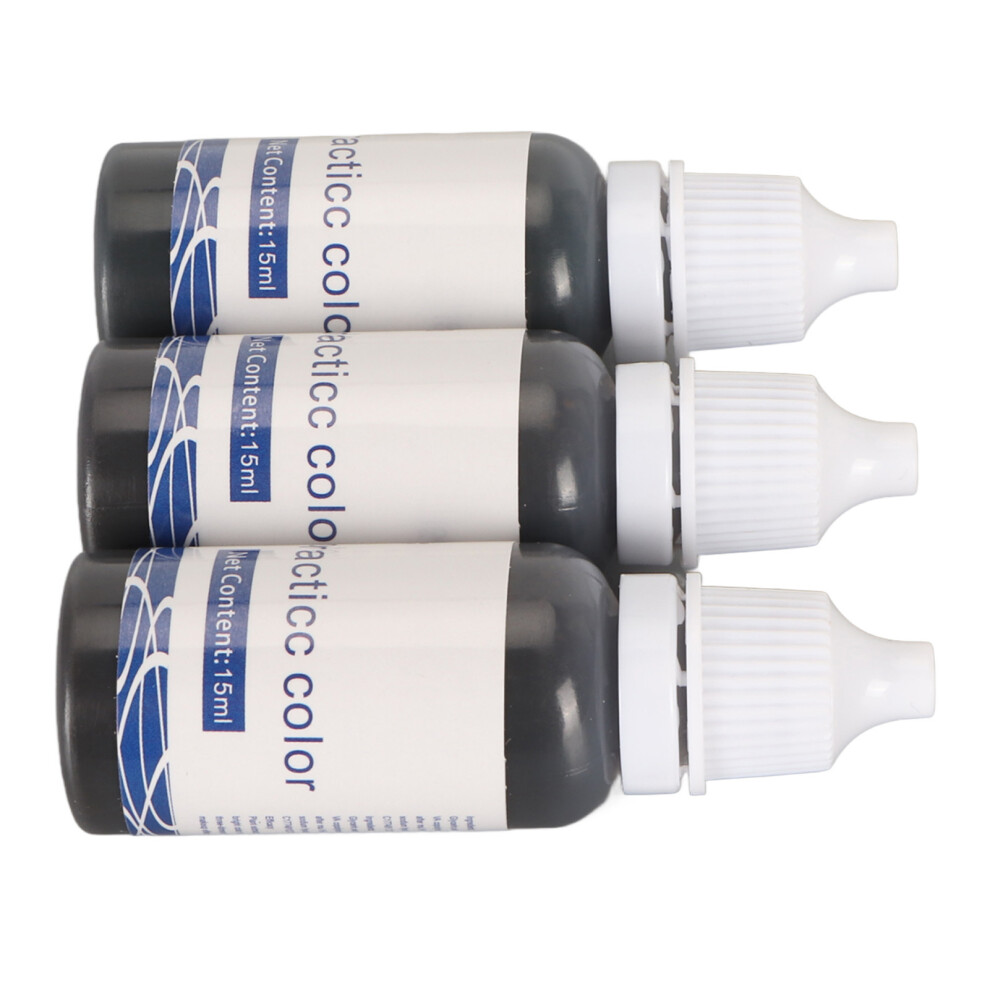 Eyebrow Tattoo Pigment Ink Set 3 x 15ml Semi Permanent Microblading
