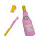 Set Pinata cu Sticlă de Șampanie - Include Băț și Mască 6