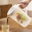 Pichet en plastique avec couvercle 1,5 L blanc transparent 5