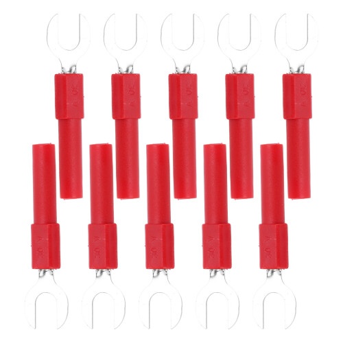 Electrical Crimp Terminals Fork Spade Connector Quick Connection Stable Connection Wide Application for Industrial Equipment Solar Cells 2