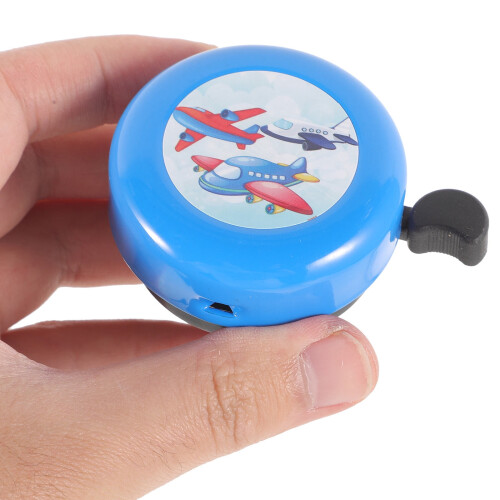 1Pack Iron Plastic Bike Bell for Young Users with and Features in Round Shape 2