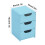 Stackable Plastic Drawer Organizer for Desktop, Bedroom, Kitchen, Under Sink, Pantry, Bathroom, Dorm – 1pc 3