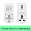Durable EU Plug WiFi Bluetooth Smart Plug High Timing Accuracy Timer Socket With LCD Display For Intelligent Appliance Control 3
