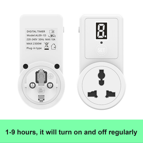 Durable EU Plug WiFi Bluetooth Smart Plug High Timing Accuracy Timer Socket With LCD Display For Intelligent Appliance Control 2