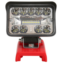 LED Work Light Bars, Long Time to Use High Bright LED Light with Reusable Battery and Pure Copper Wire, Super Bright LED Cube Lights Heat Dissipation