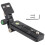 Quick Release Plate Lens Support, Non-Slip Rubber Telephoto Holder with Horizontally Moveable Multi-purpose Rail Nodal Slide, Height Adjustable 1