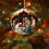 Julkrubba Ornament Akryl 7,5 cm 5