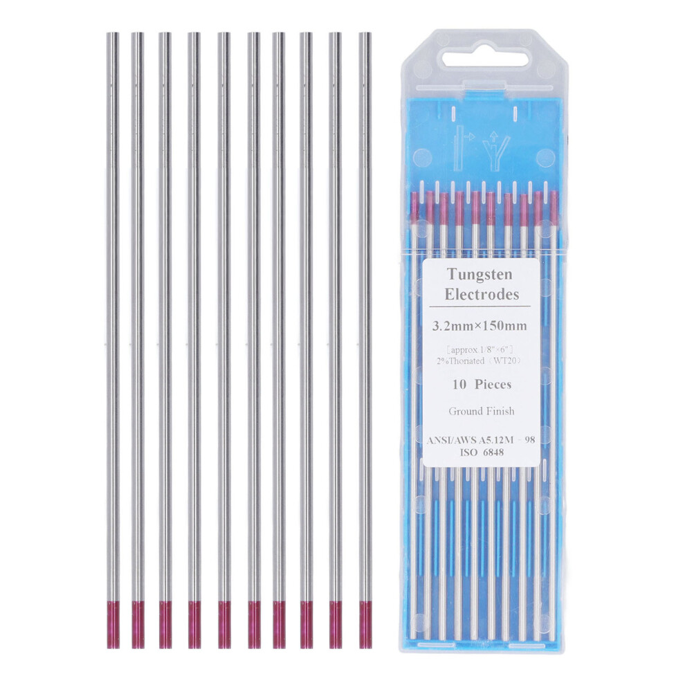 High Performance Tungsten Electrodes, Low Burn-Off Rate Tungsten Electrode Aws Certified Continuous Arc, Tig Welding Electrode With Stable Arc 9083649860564