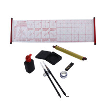 Water Writing Paper for Beginners, Quick Drying Fabric Cloth Paper with Reusable Chinese Calligraphy Magic Cloth Brush Pen Holder Ink Cartridge and
