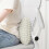 Coquette Bow Pillow White Lace Ruffle Decorative Cushion 4