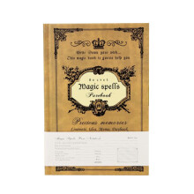 Classic Writing Journal A5, Lightweight Plain Notebook with Exquisite European Design, Hardcover Vintage Style Thick Paper Ghosting Resistant,