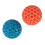 Hohlmesh Stressball 2er Set 3D Druck Elastisch 6