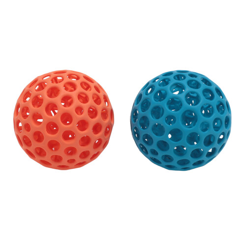 Mesh Stressball Set 2er 3D Druck Hohl Elastisch