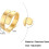 Edelstahl Just Breathe Ring, verstellbare Spiralwicklung 4