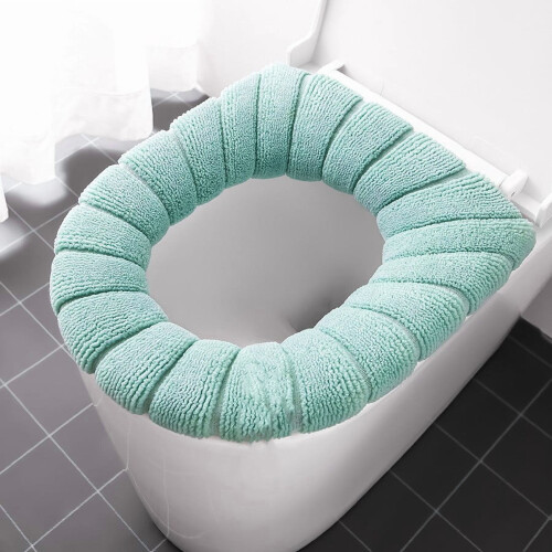 Toiletbrilkussen van pluche schuim, 1 stuk 2