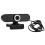 HD Computer Webcam Wide Angle View Auto Light Control Noise Reduction Mic Plug And Play USB Camera For Windows Mac Zoom Skype Facetime 5