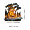 Acryl kerststalornament 7 inch 3