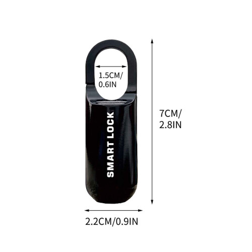 USB Charging Fingerprint Padlock – Compact, Keyless, Password-Free, No Bluetooth/App Needed – Compatible with USB-C & Micro-USB 1