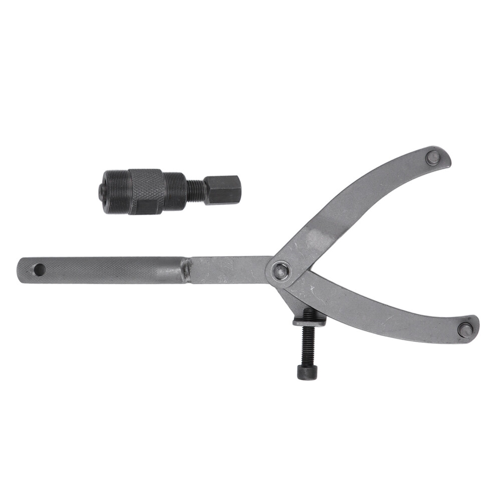 Adjustable Motorcycle Flywheel Spanner Wrench 24Mm & 27Mm Puller 6931390563902