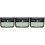 3Pcs Black Solar Powered LED Outdoor Wall Lamp Waterproof Sensor Light 4